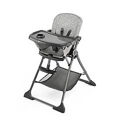 Стільчик для годування KiderKraft FOLDEE Grey