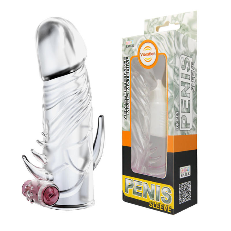 Насадка на пеніс із вібрацією Penis Sleeve Vibration, BI-010045Z-2