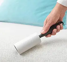 Липкий ролик для очищення одягу та взуття 50 аркушів, Валик для чищення одягу