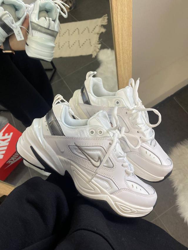 Nike M2K Tekno Essential White silver 2