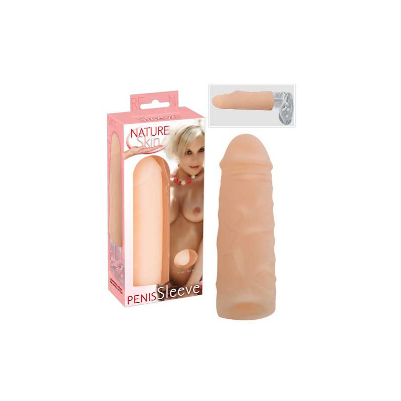 Реалістична насадка для збільшення Penis Sleeve Nature Skin