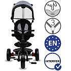 Велосипед триколісний Kidwell AXEL Grey, фото 9