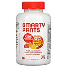 SmartyPants, добавка для дітей, мультивітаміни з омега-3, полуниця, банан, апельсин і лимон, 120 жувальних мармеладок