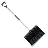 Лопата для прибирання снігу 460 * 340мм з Z-подібною ручкою 1080 мм INTERTOOL FT-2023, фото 2