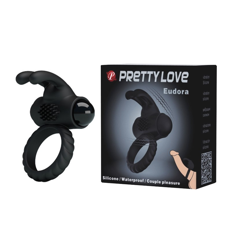 Ерекційне кільце з вібратором Pretty Love Eudora