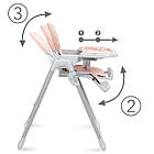 Стільчик для годування Kidwell BENO Pink, фото 9