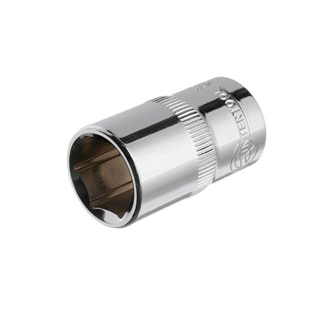 Головка шестигранна 3/8", 15 мм, Cr-V. STORM INTERTOOL ET-0415