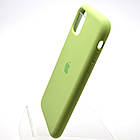 Чохол накладка Silicon Case Full Cover для iPhone 11 Mint, фото 4