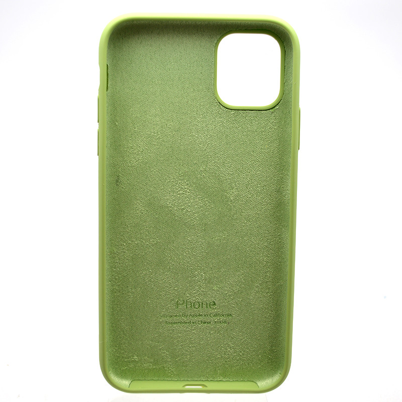 Чохол накладка Silicon Case Full Cover для iPhone 11 Mint, фото 2