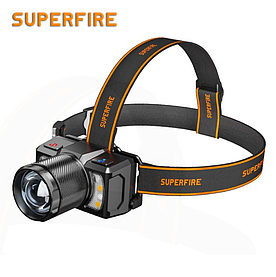 Ліхтар налобний акумуляторний HL25 SuperFire 700 Lumen IP43