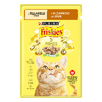 Корм для котов Friskies (Фрискис) с индейкой кусочки в соусе 85 г, Purina