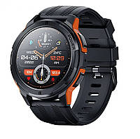 Смарт часы Lemfo C25 Orange / тактические мужские смарт-часы