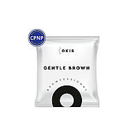 Фарба для брів Okis Brow Gentle Brown з екстрактом хни, без окисника, 5 мл