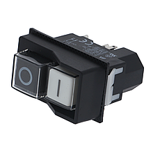 Кнопка Kedu KJD17 (230В/16А) 5 контактів START/STOP для обладнання універсальна (арт. 19410152)