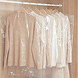 Поліетиленові чохли для одягу 140 см (10 мікрон), фото 3