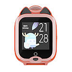 Дитячий водонепроникний GPS-годинник MYOX MX-58UW (4G) жовтогарячий із відеодзвінком, фото 2