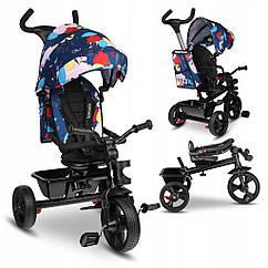 Велосипед триколісний Lionelo Haari Blue navy