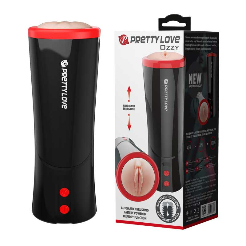 Мастурбатор з режимом фрикцій Pretty Love Ozzy, BM-00900T54
