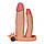 Подвійна насадка на член із вібрацією Pleasure X-Tender Vibrating Double Penis Sleeve, фото 6