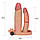Подвійна насадка на член із вібрацією Pleasure X-Tender Vibrating Double Penis Sleeve, фото 7