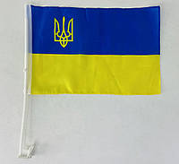 Флаг Украины Тризуб На боковое стекло авто 129181