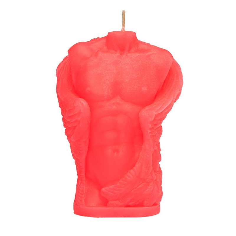 Свічка LOVE FLAME — Angel Man Red Fluor