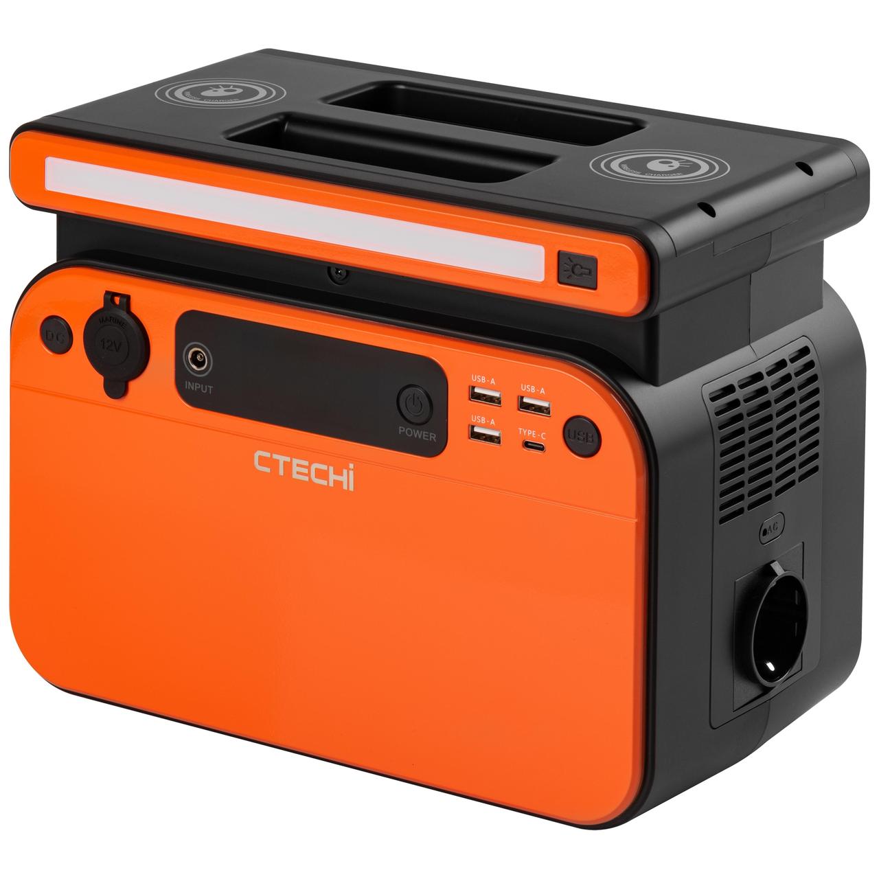 Портативна зарядна станція CTECHi GT500 (500W 518Wh)