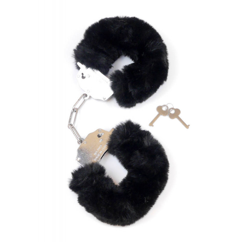 Наручники Furry Cuffs Black - Fetish Boss Series