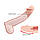 Реалістична подовжувальна насадка (на 8 см) BAILE SEX TOYS BOG MAN, BI-026238, фото 7