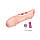 Подовжувальна насадка з вібростимуляцією Pretty Love Cecelia penis sleeve flesh, BI-026242, фото 6