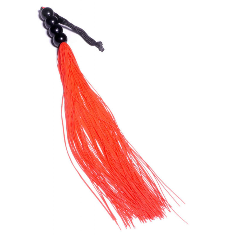 Силіконовий хлист Silicone Whip Red 14 Fetish Boss Series