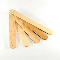 Косметологический, деревянный шпатель для нанесения воска, одноразовый [92*10]