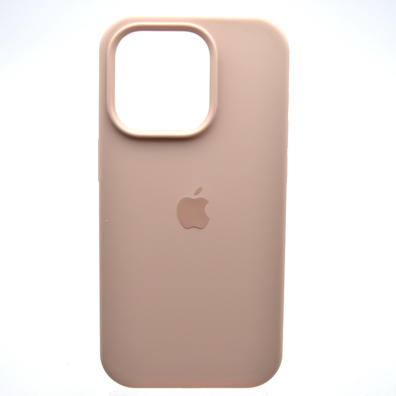 Чохол накладка Silicon Case Full Cover для iPhone 14 Pro Pink Sand, фото 1