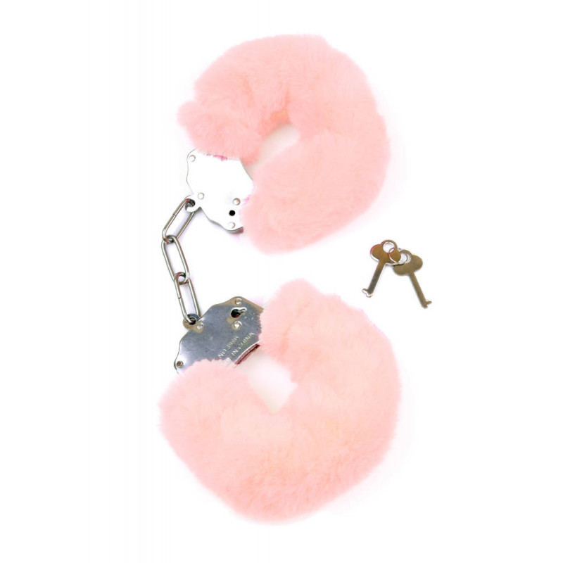 Наручники Furry Cuffs Light Pink - Fetish Boss Series