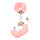 Наручники Furry Cuffs Light Pink - Fetish Boss Series, фото 4