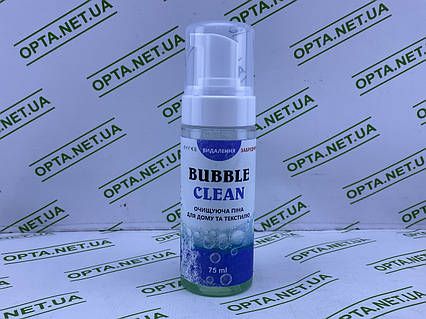 Bubble Clean Green екологічна очисна піна для дому та текстилю
