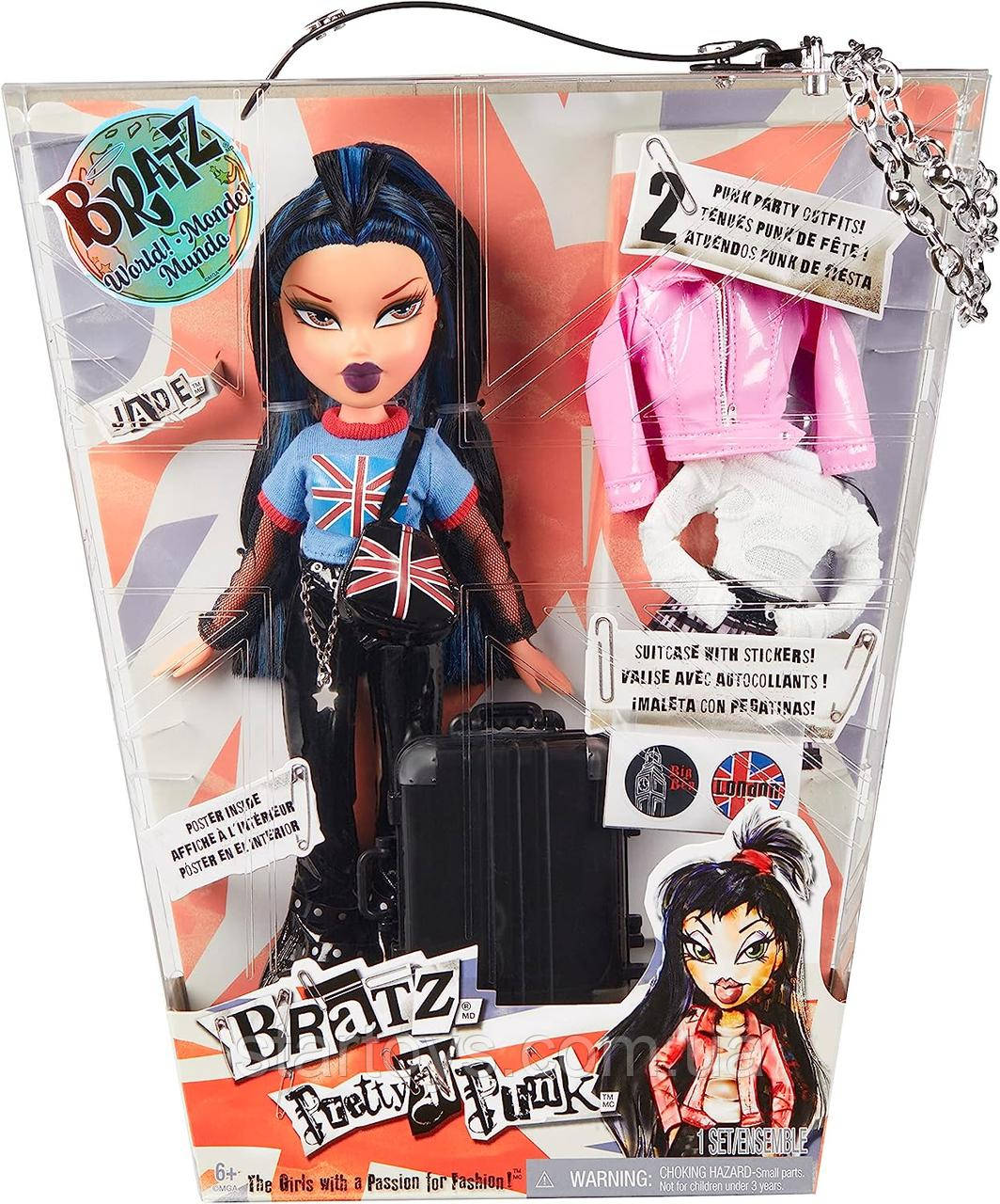 Лялька Братц Джейд Панки Bratz Pretty 'N' Punk Jade Fashion Doll 587989