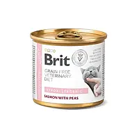 Консерва Brit GF Veterinary Diet Cat Cans Hypoallergenic 200 г