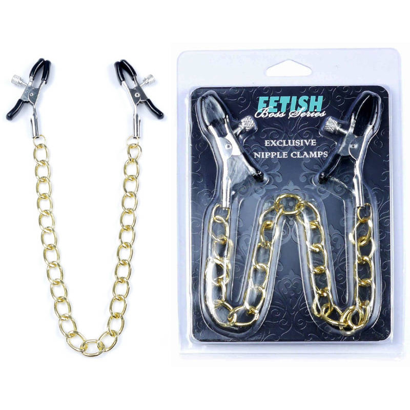 Затискачі для сосків Exclusive Nipple Clamps No.8 — Fetish Boss Series