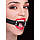 Капелюх-кільце на ремінці Ouch Ring Gag Black, фото 3