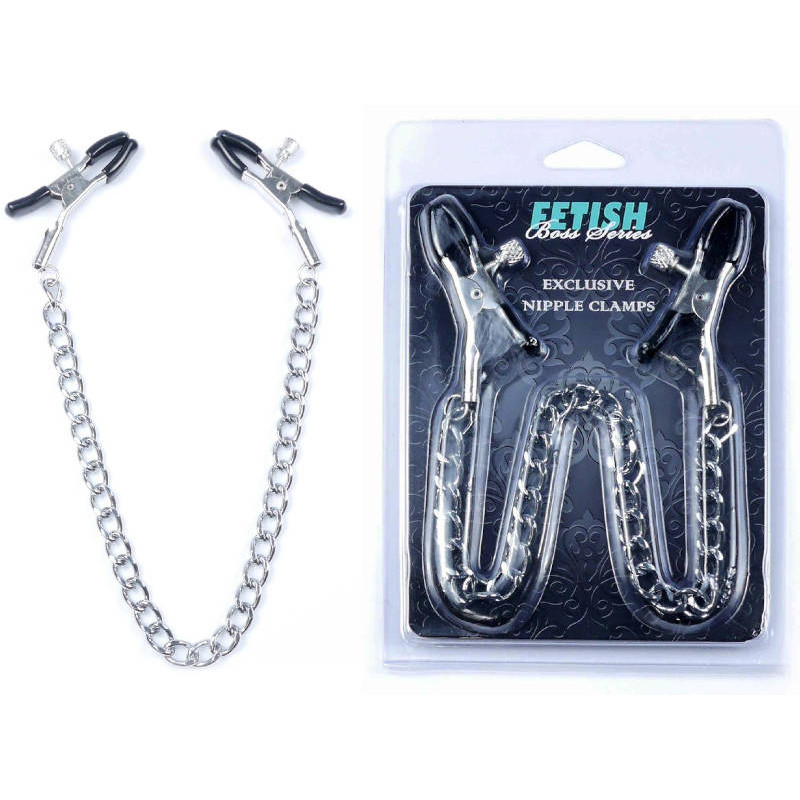 Затискачі для сосків Exclusive Nipple Clamps No.7 — Fetish Boss Series