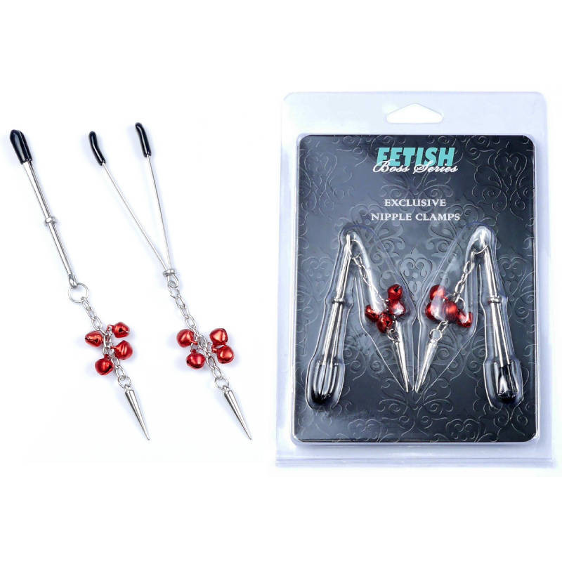Затискачі для сосків Exclusive Nipple Clamps No.4 — Fetish Boss Series