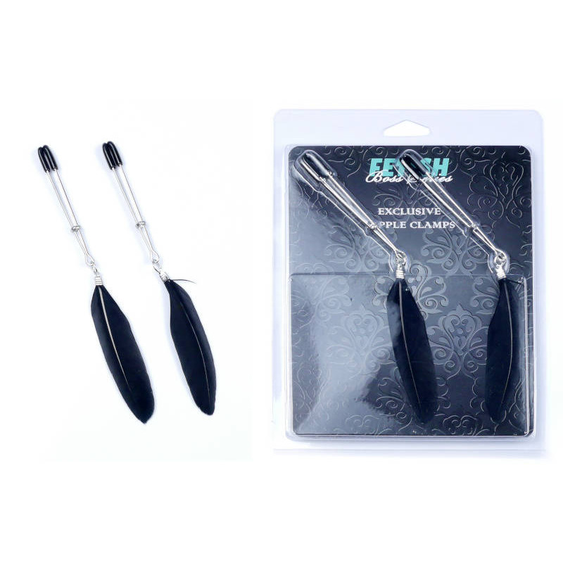Затискачі для сосків Exclusive Nipple Clamps No.14 — Fetish Boss Series