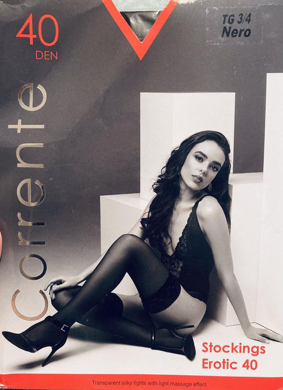 Панчохи жіночі 40 Den Сorrente, бежеві 3/4, фото 1