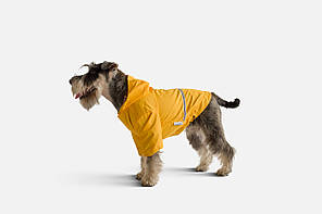 Дощовик з капюшоном для собак Noblepet Moss Yellow, одяг для собак унісекс 5XL