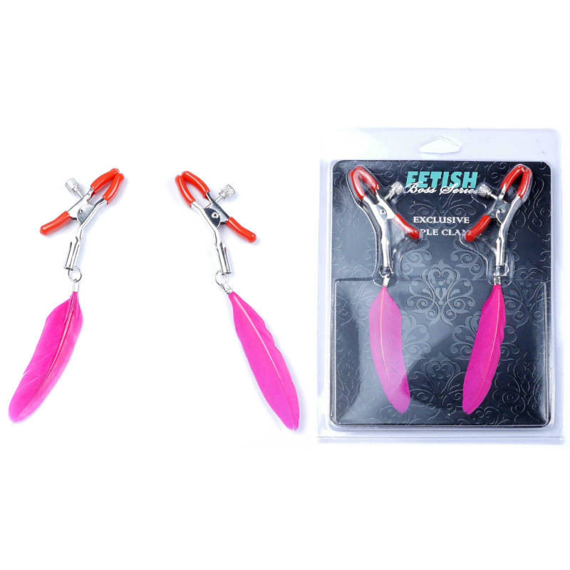 Затискачі для сосків Exclusive Nipple Clamps No.13 — Fetish Boss Series