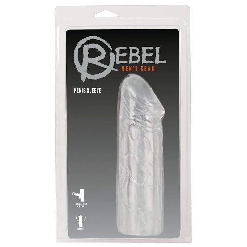 Мега подовжувальна насадка на пеніс Rebel Mens Gear penis sleeve