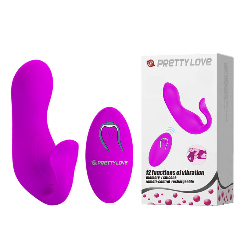 Вібратор для пар із бездротовим пультом PrettyLove 12 functions, BI-014484W