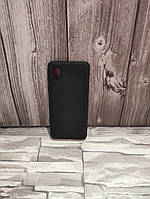 Задня накладка Samsung A013/A01 Core Avantis Silicone Case Black