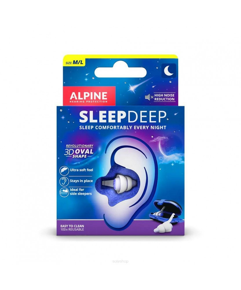 Беруші для міцного сну Alpine SleepDeep (Гландія)